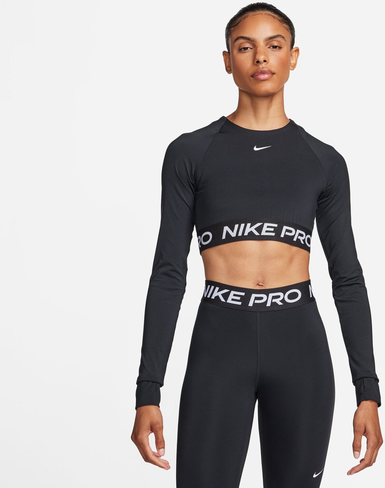 Nike Longsleeves  schwarz