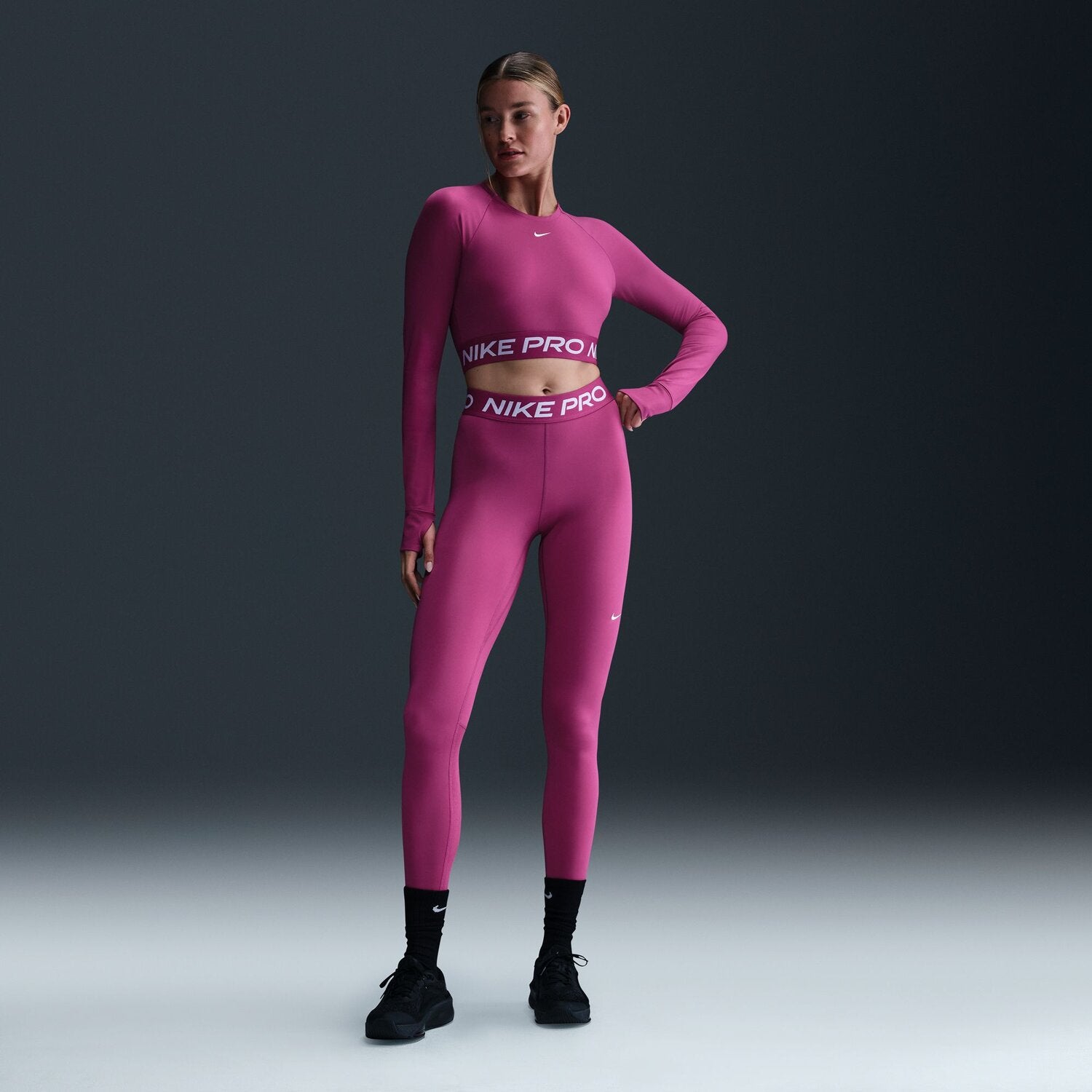 Nike Longsleeves  lila