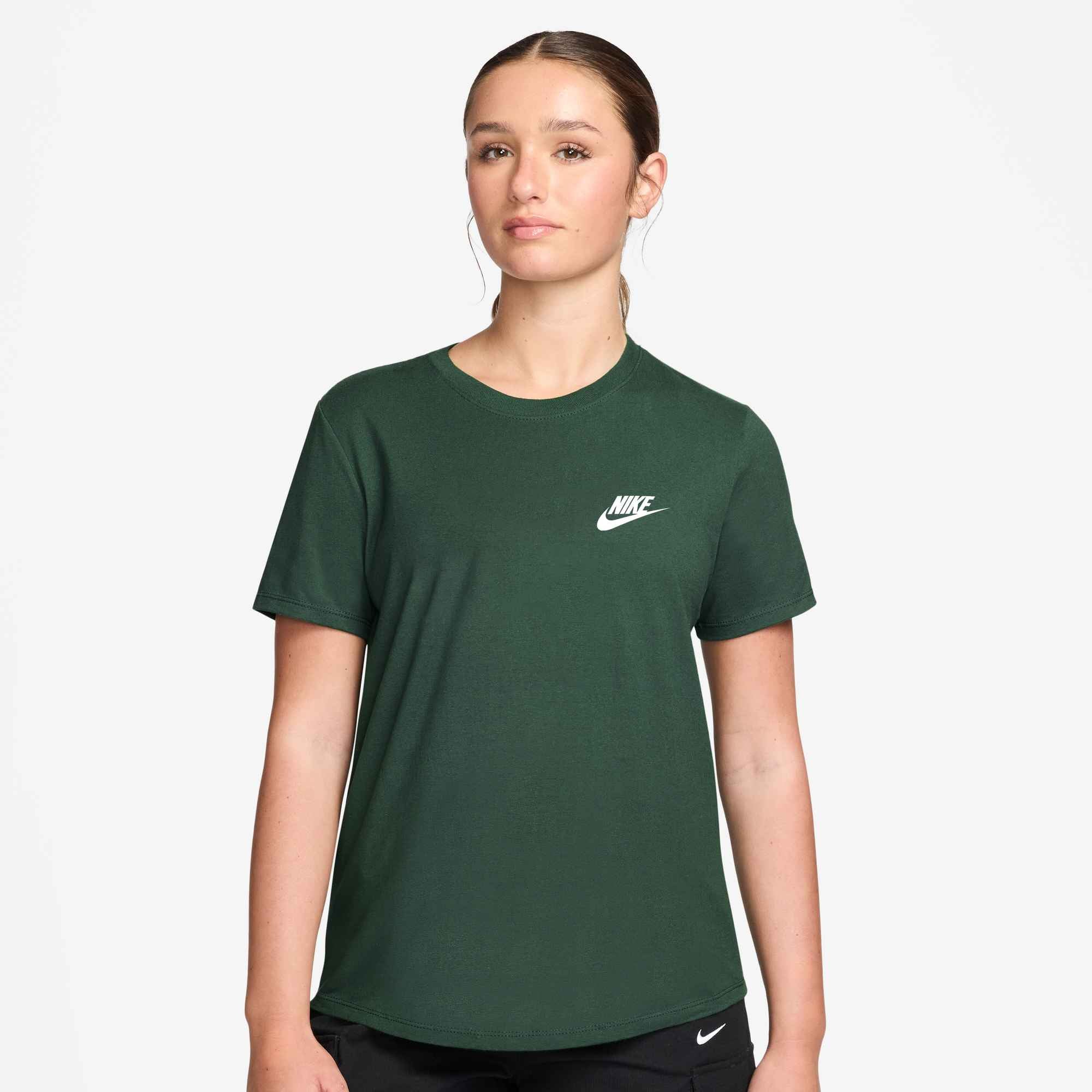 Nike T-Shirts  dunkelgrün