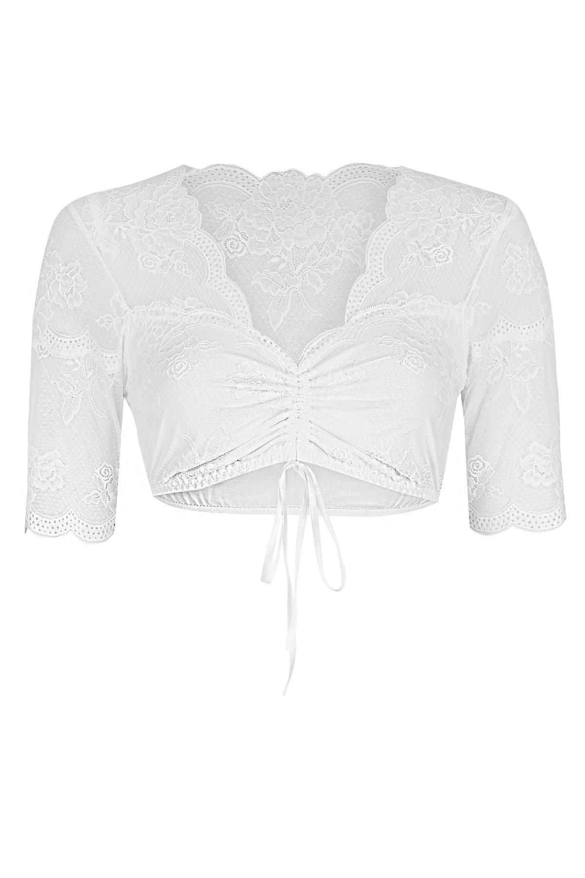 Nina von C. Dirndlblusen  weiß