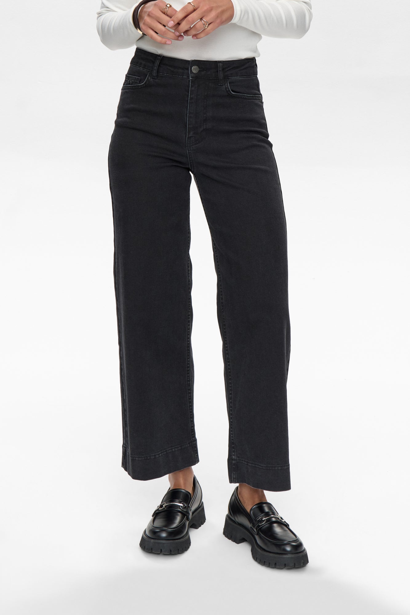 Nümph Jeans  schwarz