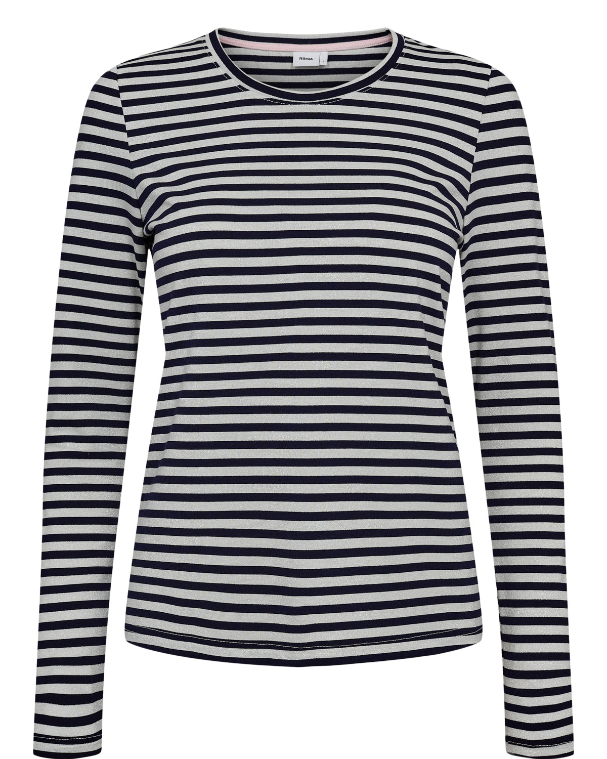Nümph Langarmshirts  dunkelgrau