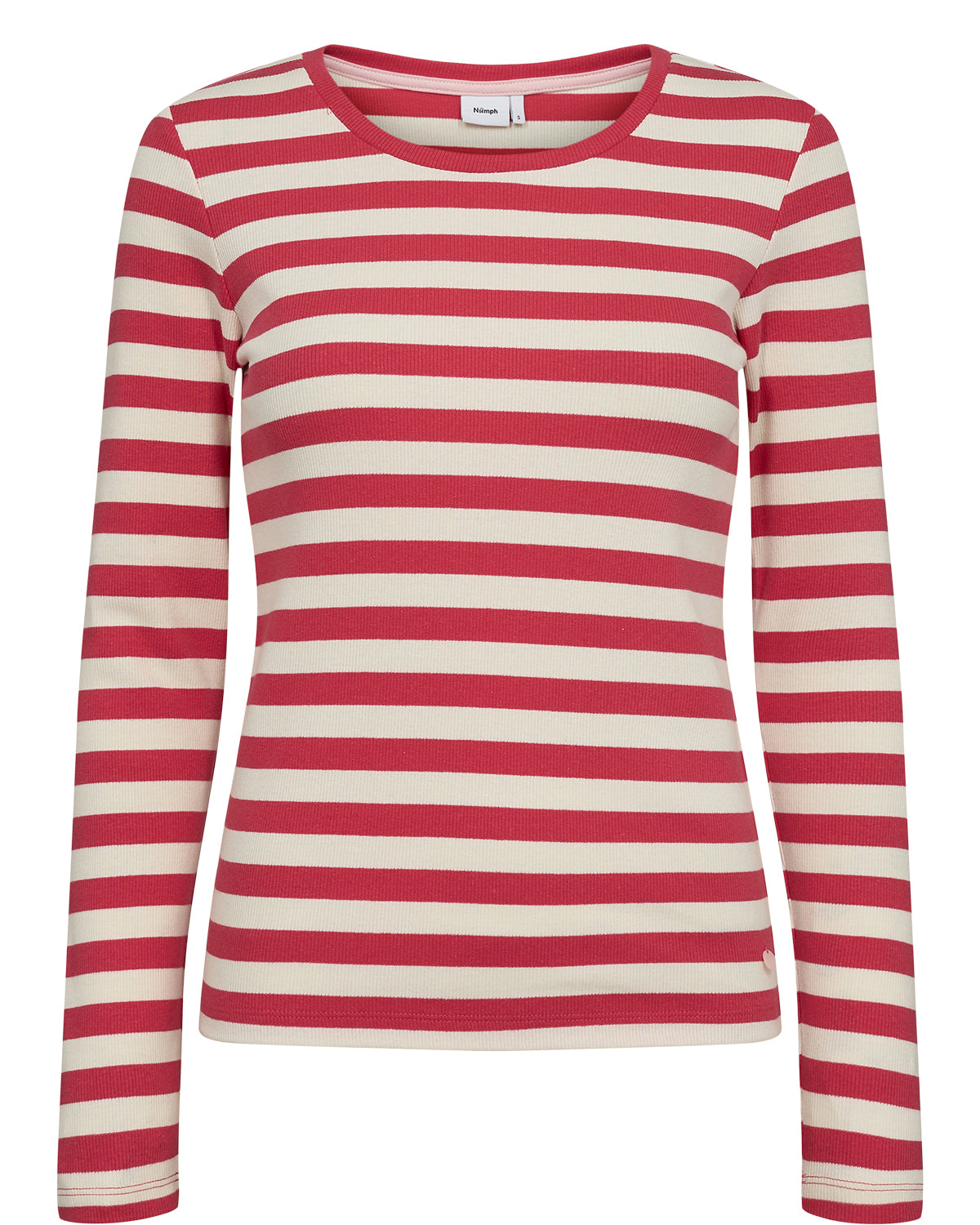 Nümph Langarmshirts  rot