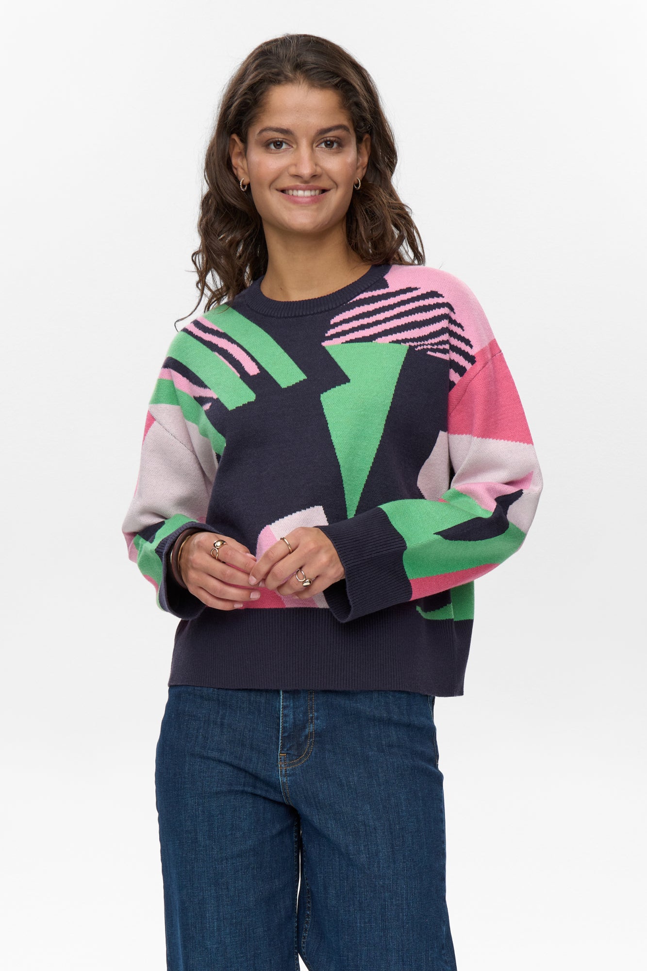 Nümph Pullover  dunkelgrün