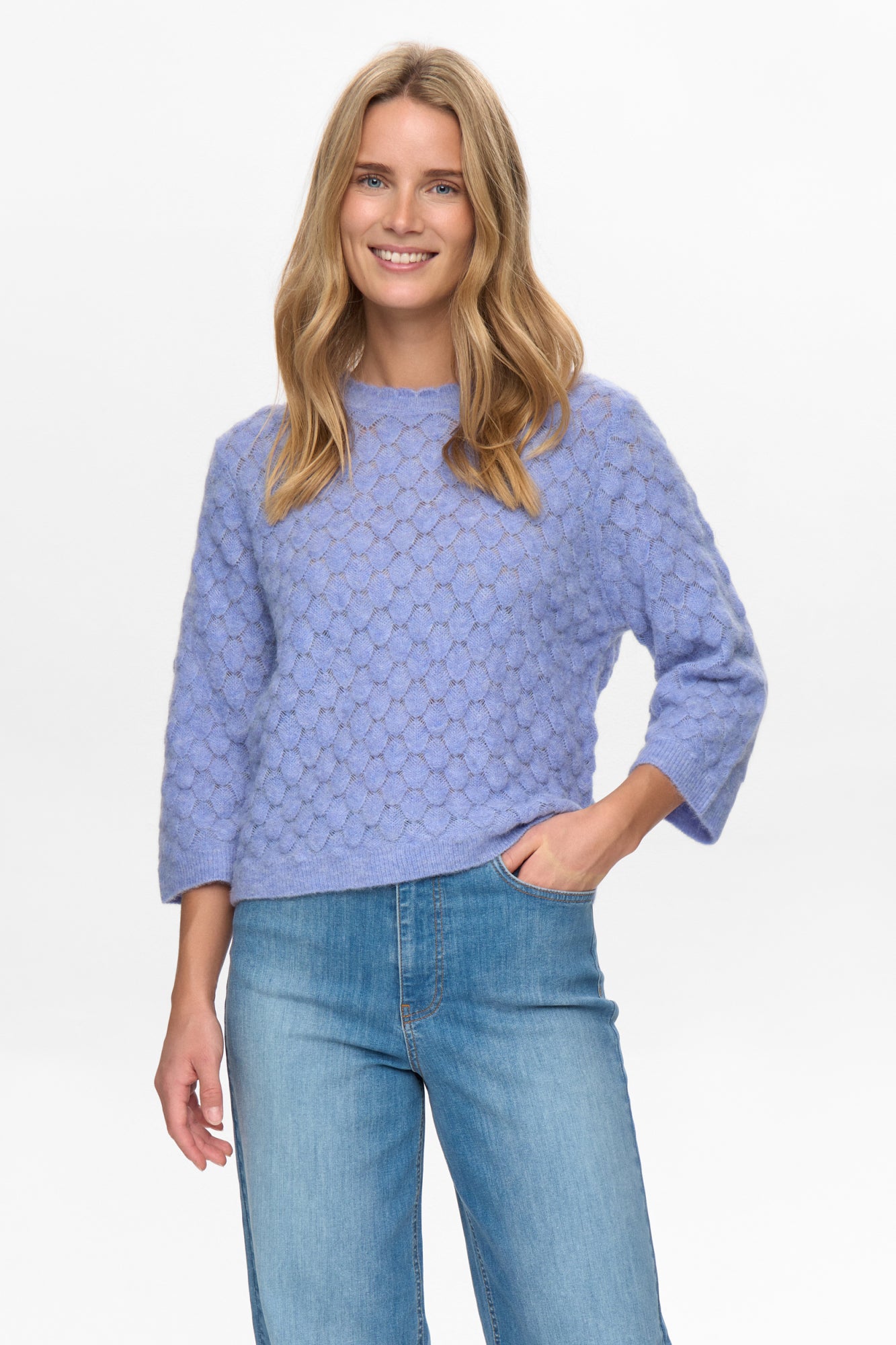 Nümph Pullover  lila