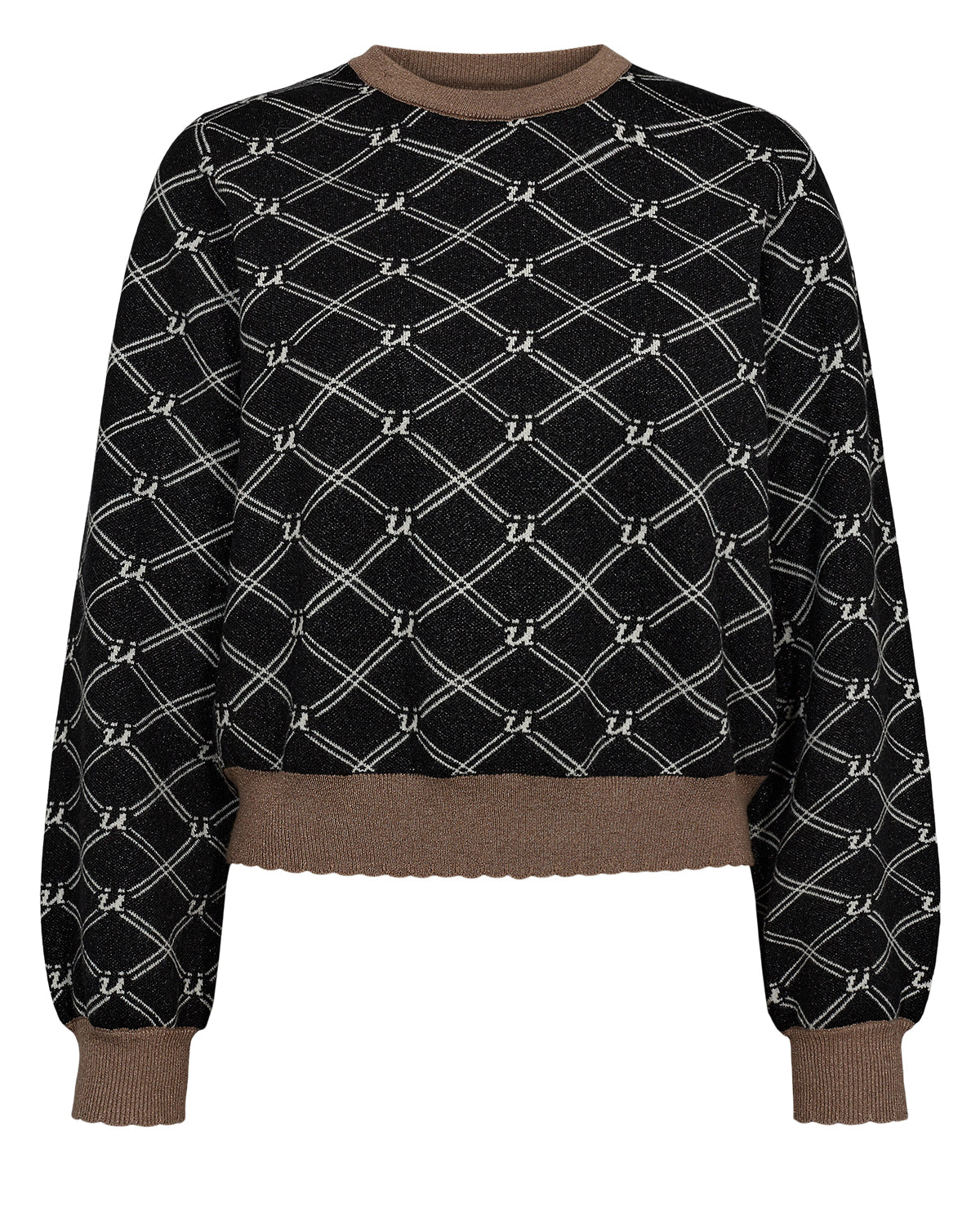 Nümph Pullover  schwarz
