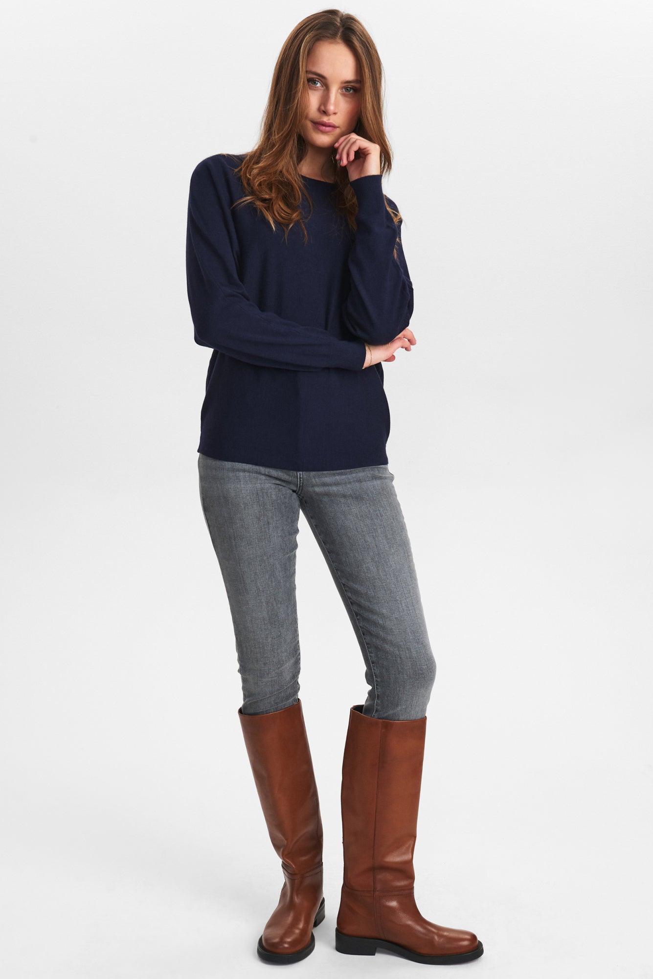 Nümph Pullover  dunkelgrün