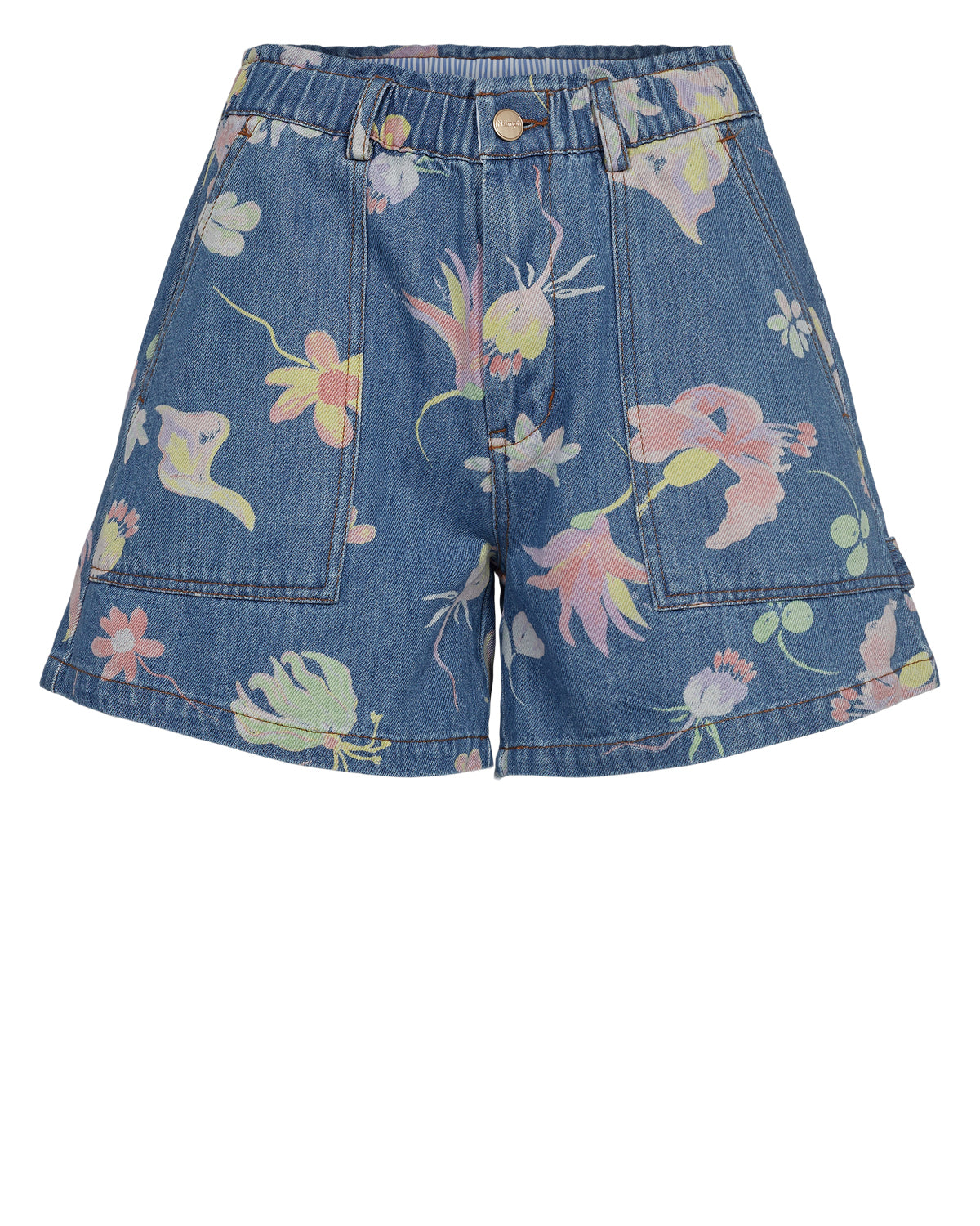 Nümph Shorts  blau