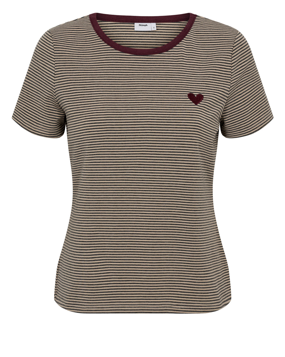 Nümph T-Shirts  silber