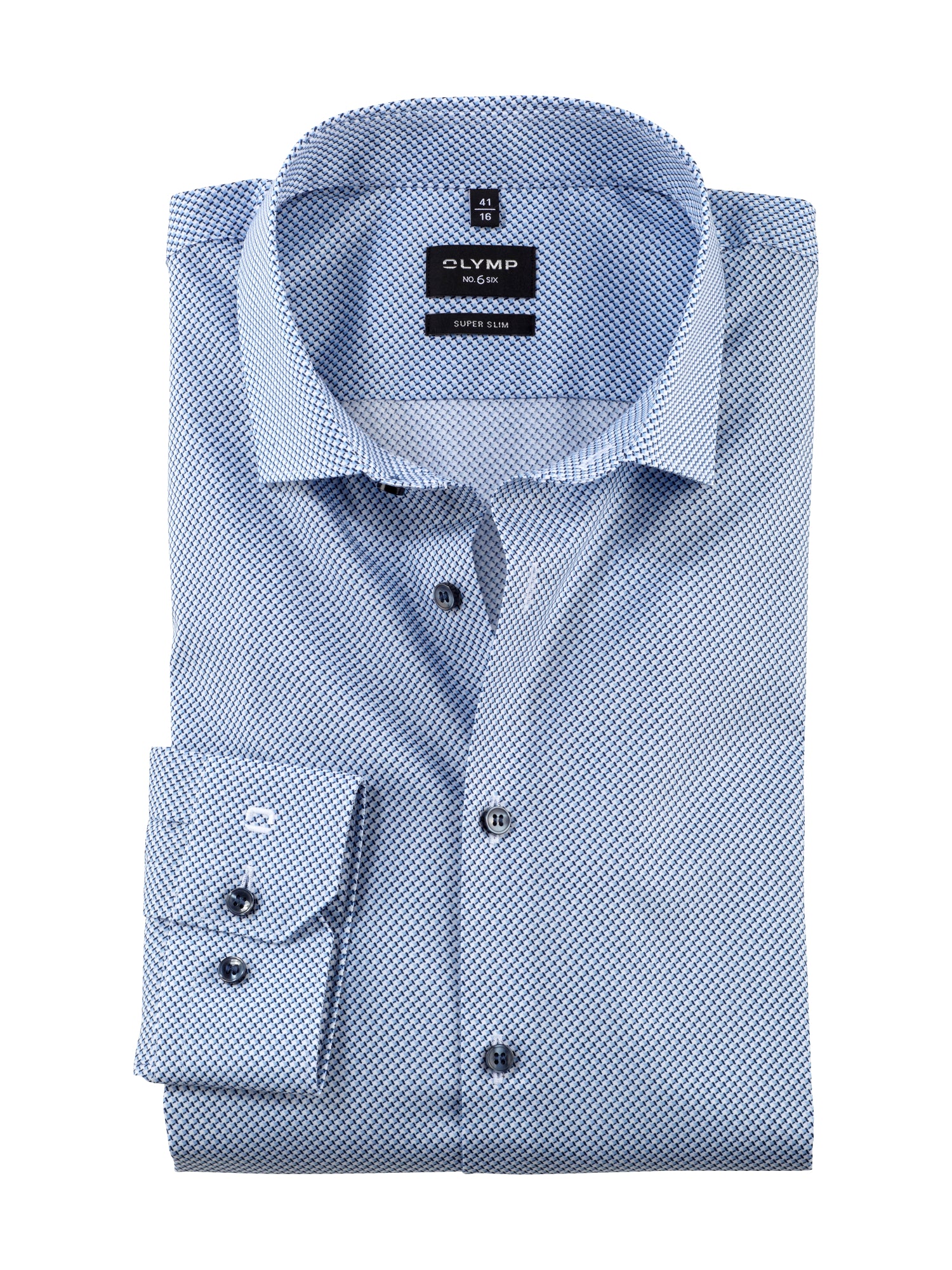 OLYMP Hemden  blau