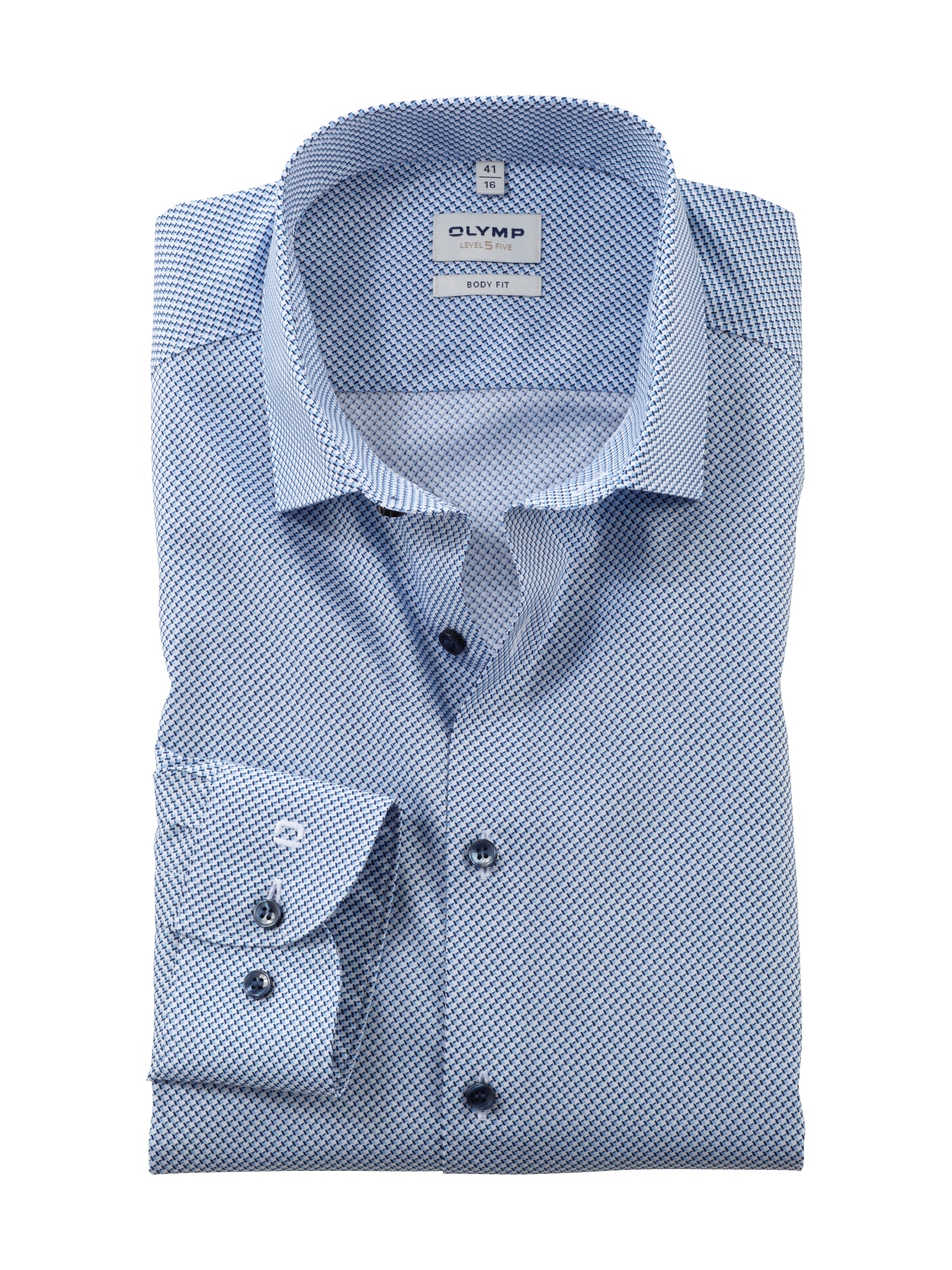 OLYMP Hemden  blau