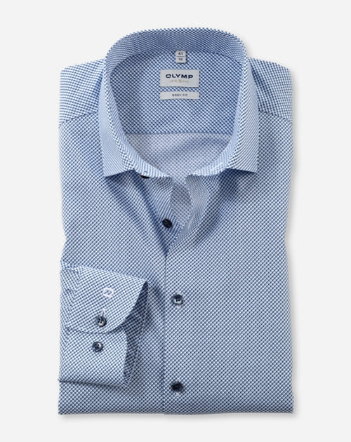 OLYMP Hemden  blau