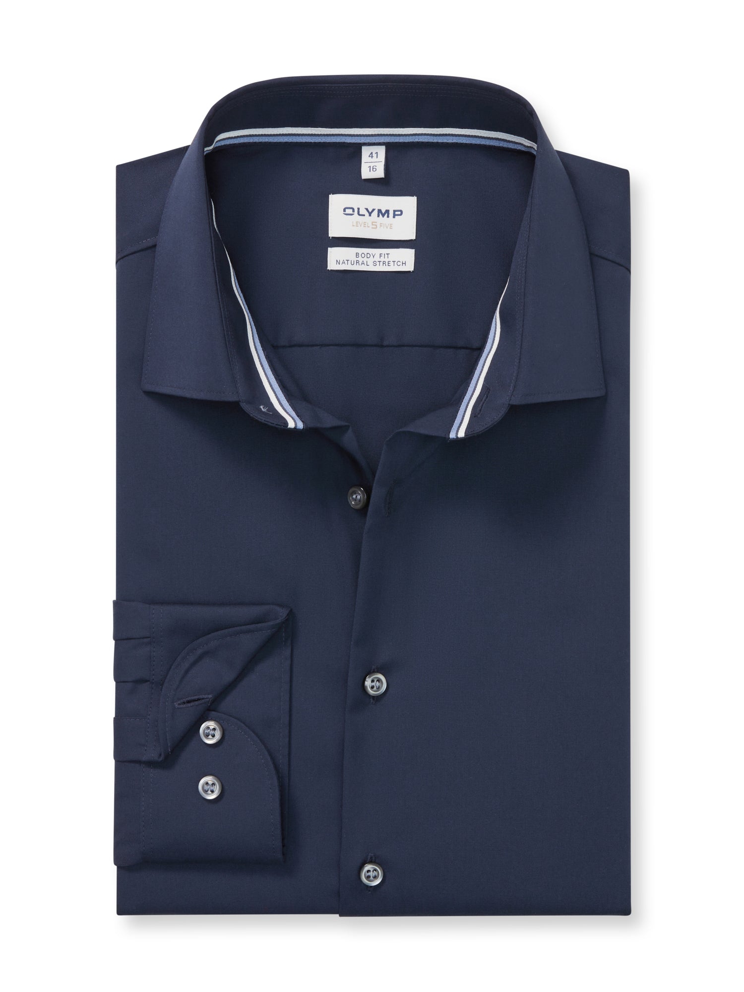 OLYMP Hemden  blau