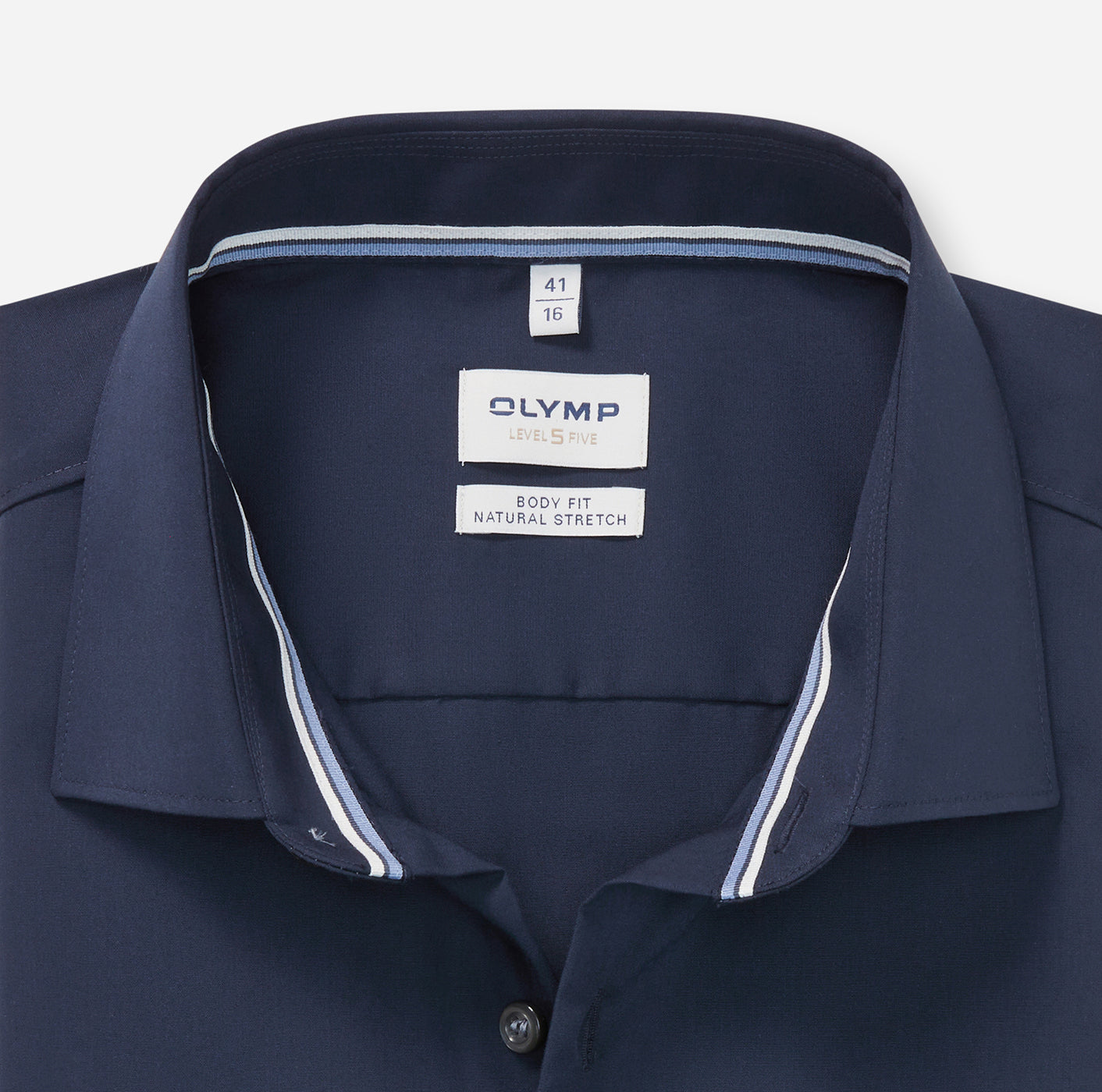OLYMP Hemden  blau