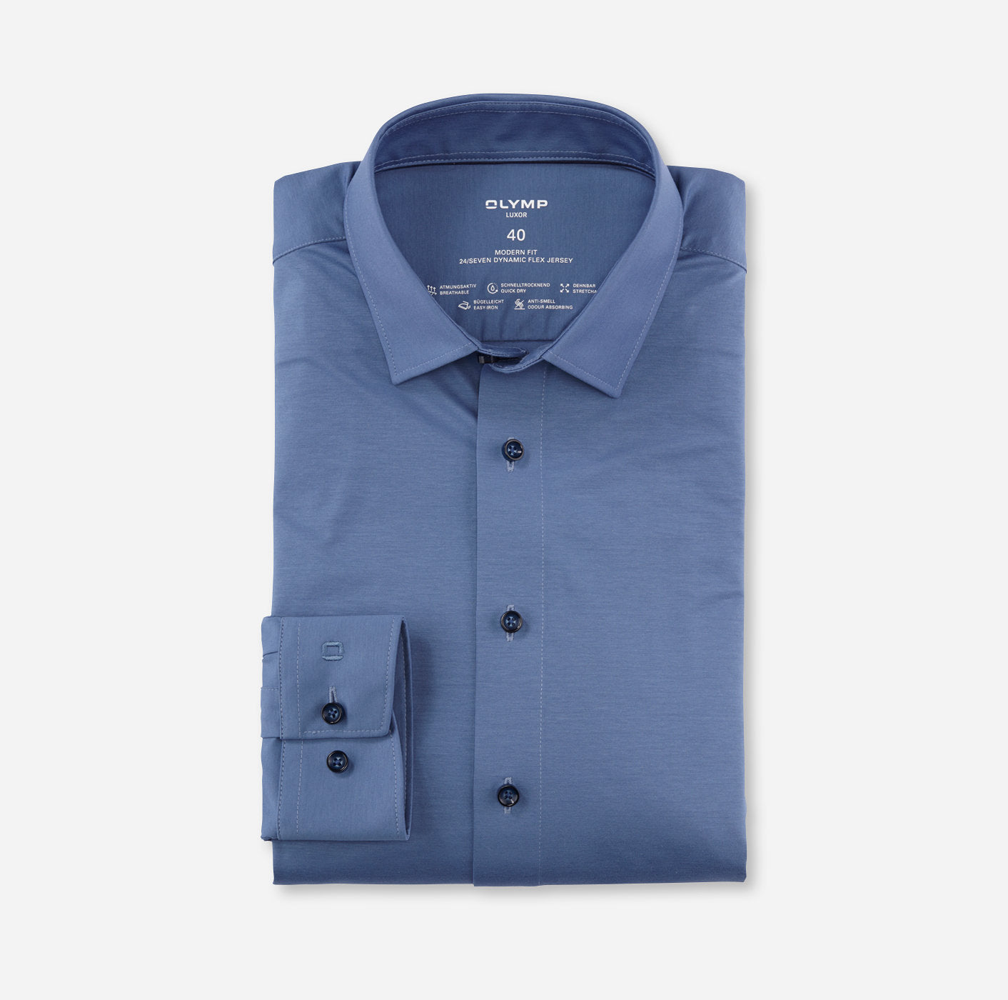 OLYMP Hemden  blau