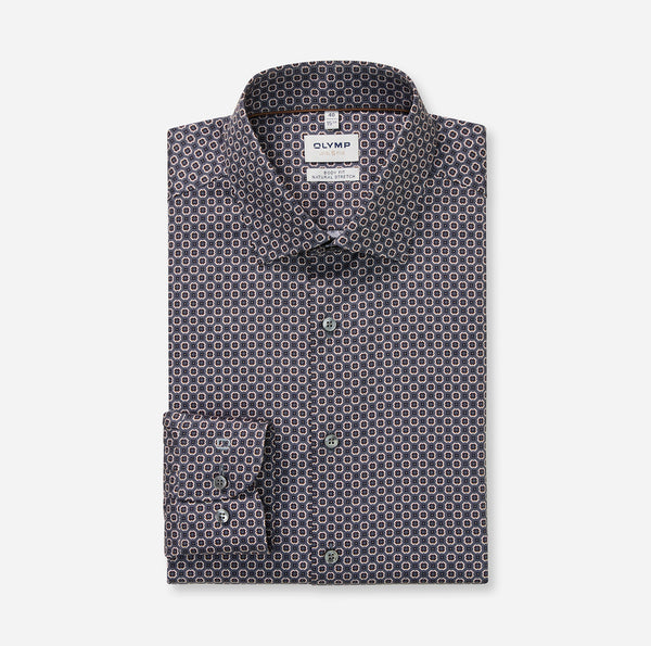 OLYMP Hemden  grau