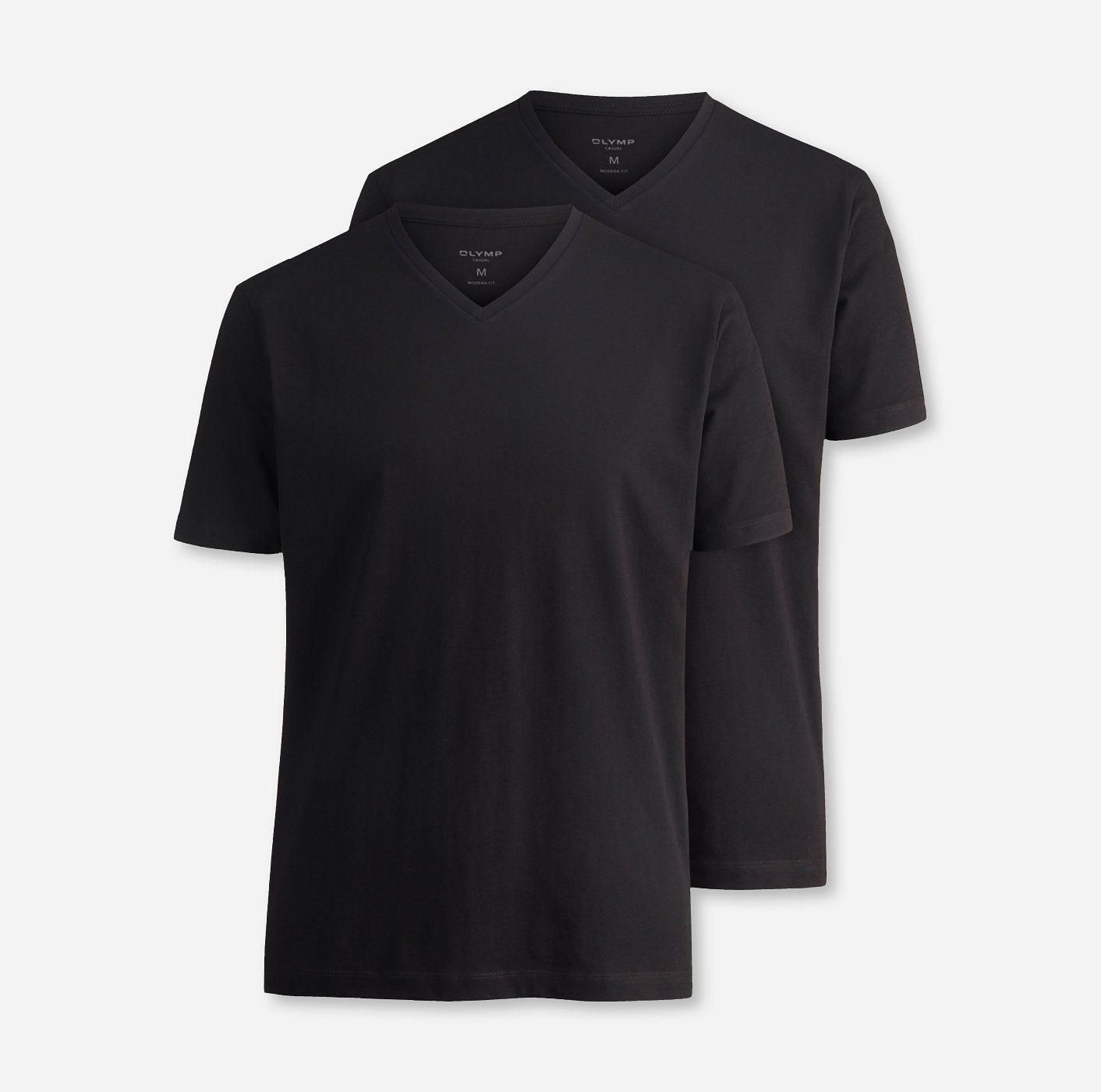 OLYMP T-Shirts  schwarz