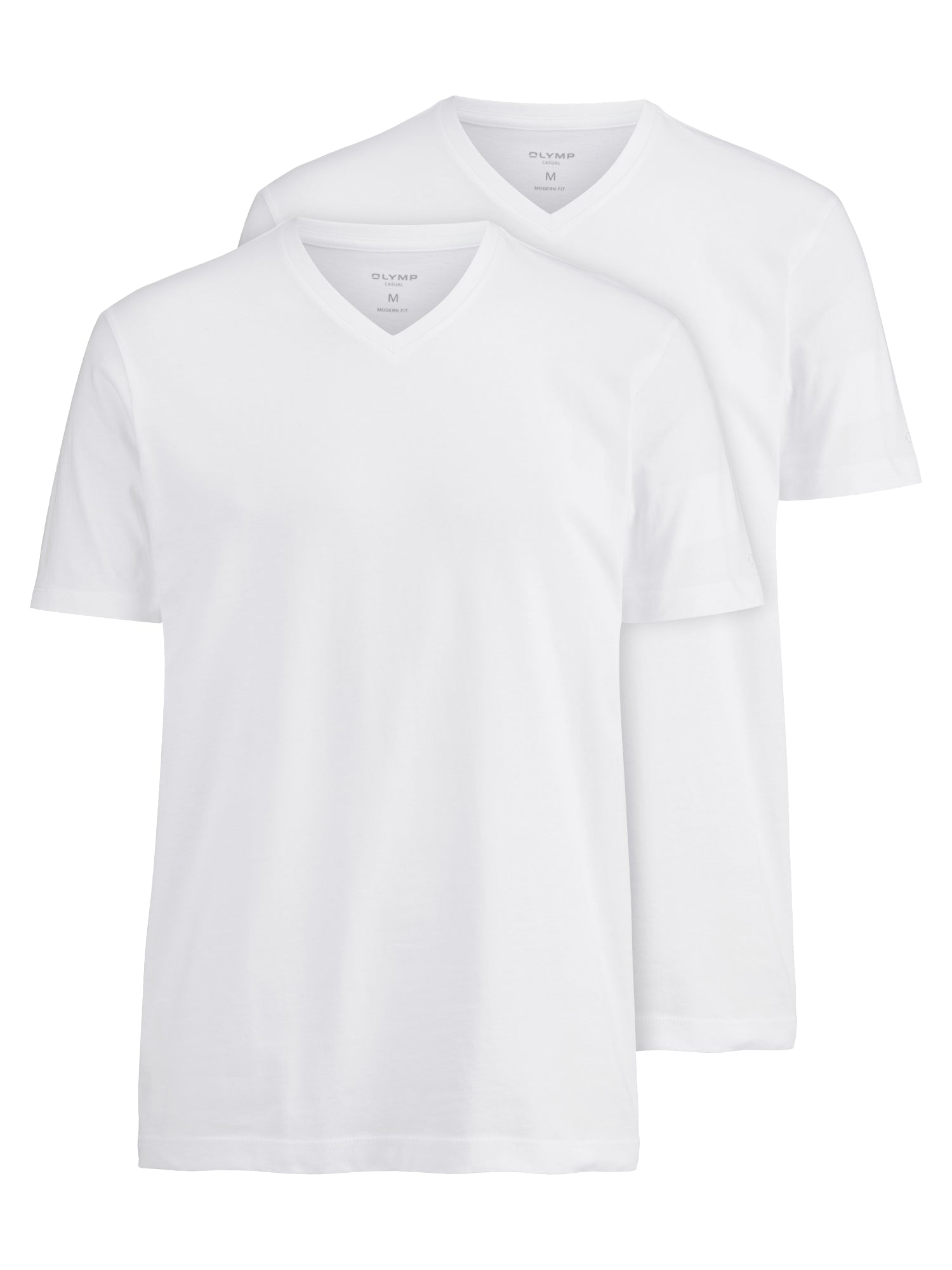 OLYMP T-Shirts  weiß