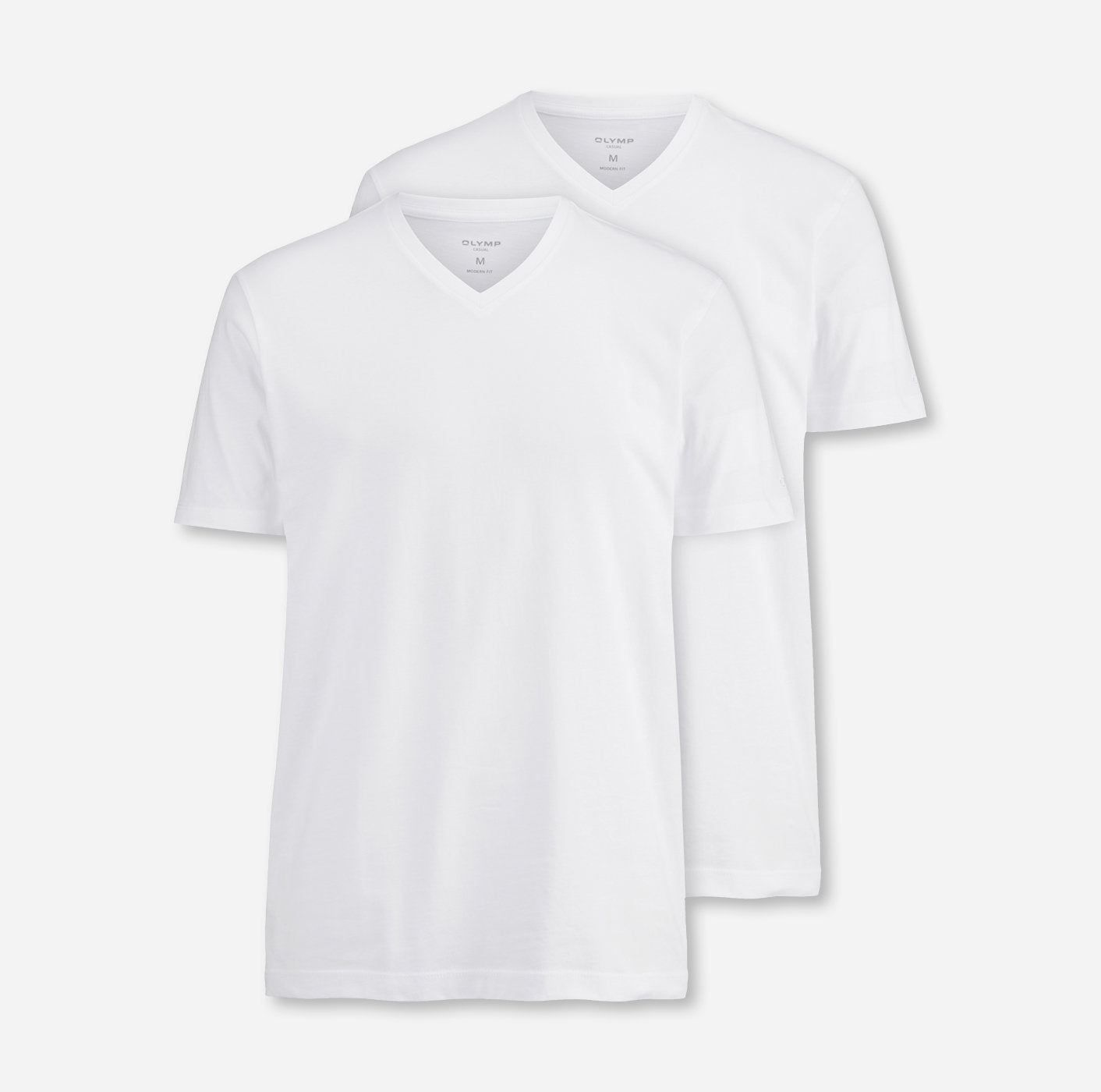 OLYMP T-Shirts  weiß