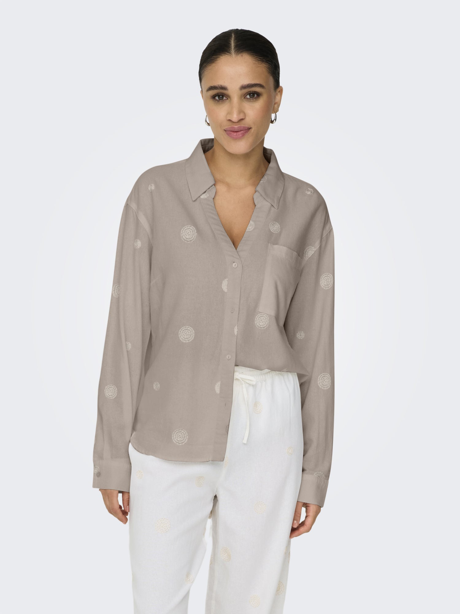 ONLY Blusen  beige