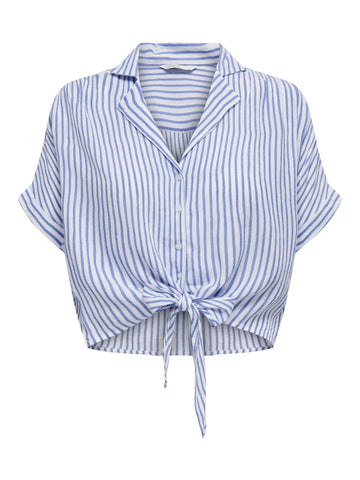 Bluse mit Knoten-Detail