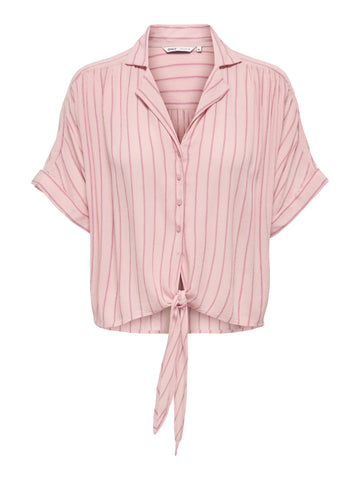 Bluse mit Knoten-Detail