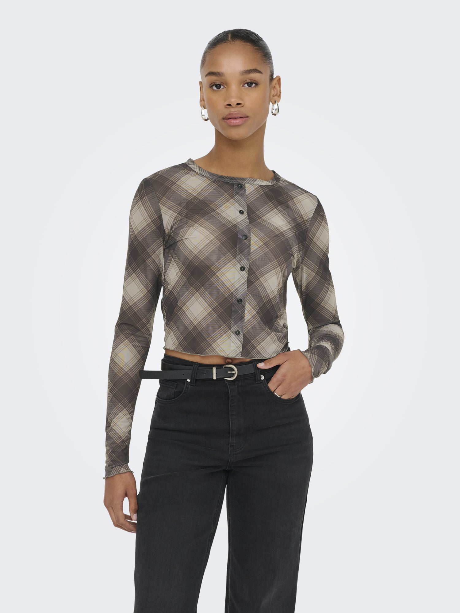 ONLY Strickjacken  braun