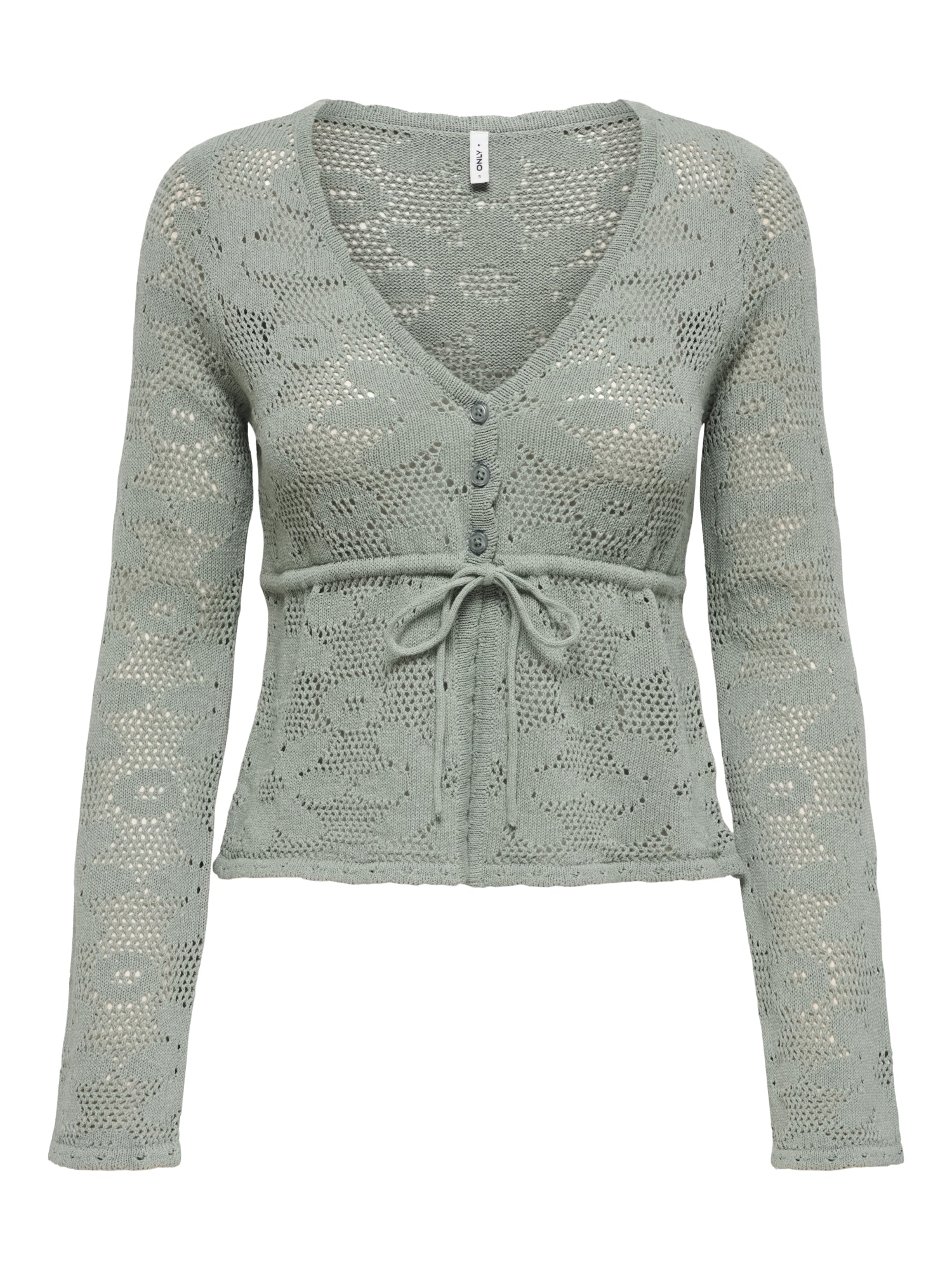 ONLY Strickjacken  grün