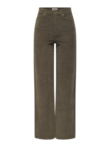 Cord-Hose mit weitem Bein