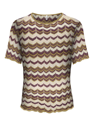 Gestricktes T-Shirt