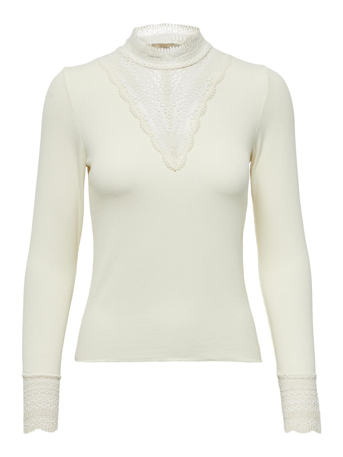 ONLY Langarmshirts  creme
