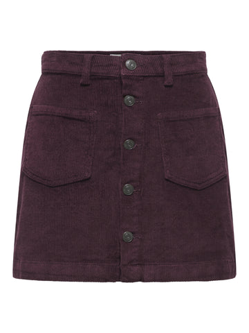 ONLAMAZING High Waist Rock aus Cord