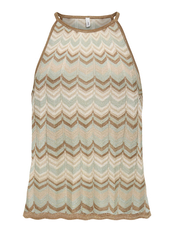 ONLASTER Stricktop mit Glitzer-Effekt