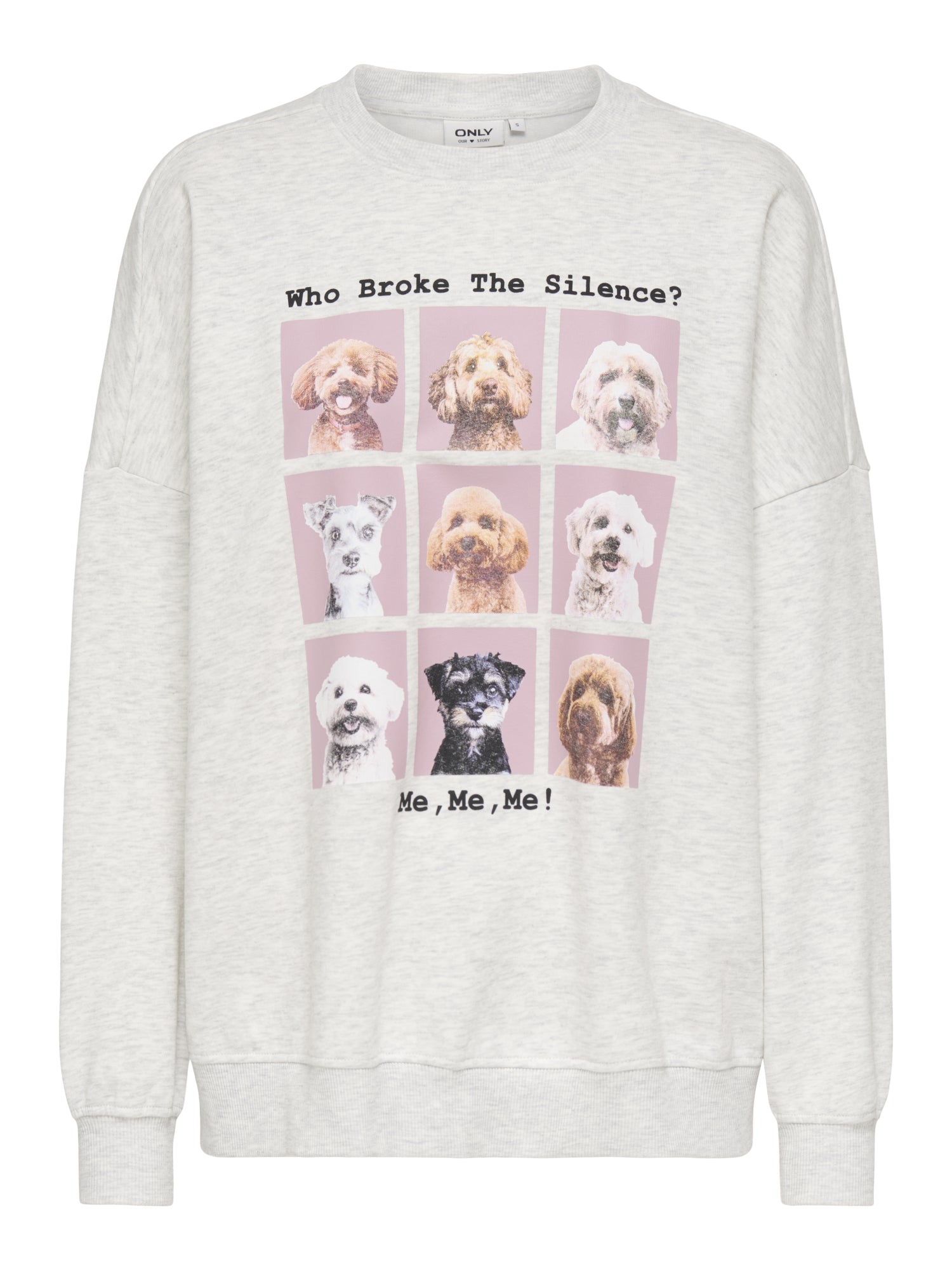 ONLY Sweatshirts  hellgrau