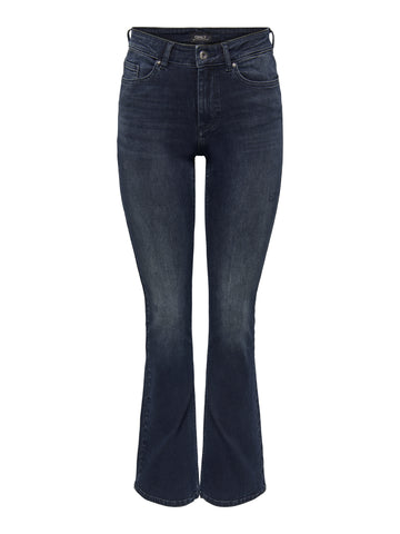 ONLBLUSH Mittlere Taille Flared Jeans