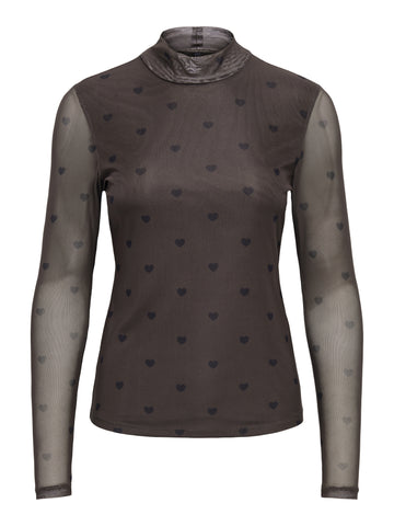 ONLERICA Langarmshirt mit Mesh-Details