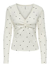 ONLY Langarmshirts  beige