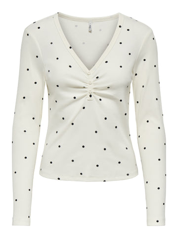 ONLFENJA Langarmtop mit Allover-Print
