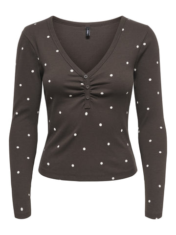 ONLFENJA Langarmtop mit Allover-Print