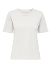 ONLY T-Shirts  hellgrau
