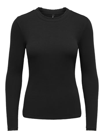 ONLLESLIE Top mit Spitzen-Detail