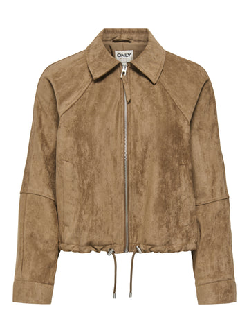 ONLLIXA Jacke in Wildleder-Optik