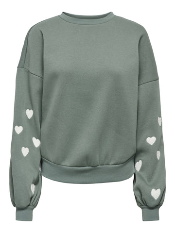 ONLMACY Sweatshirt mit Stickerei