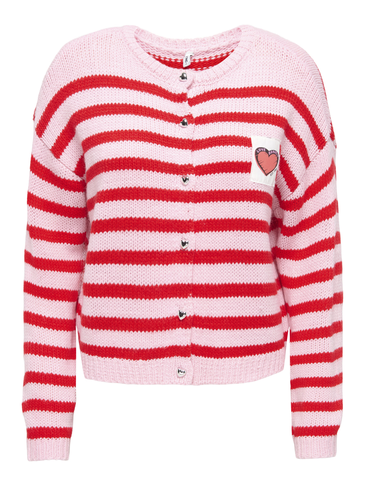 ONLY Strickjacken  rot