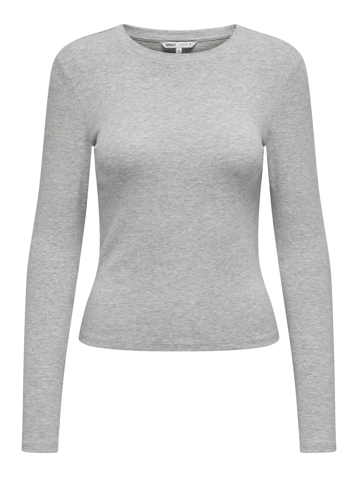 ONLY Langarmshirts  hellgrau