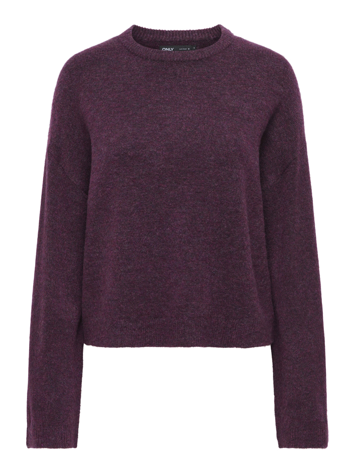 ONLY Pullover  dunkelrot