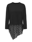 ONLY Langarmshirts  schwarz