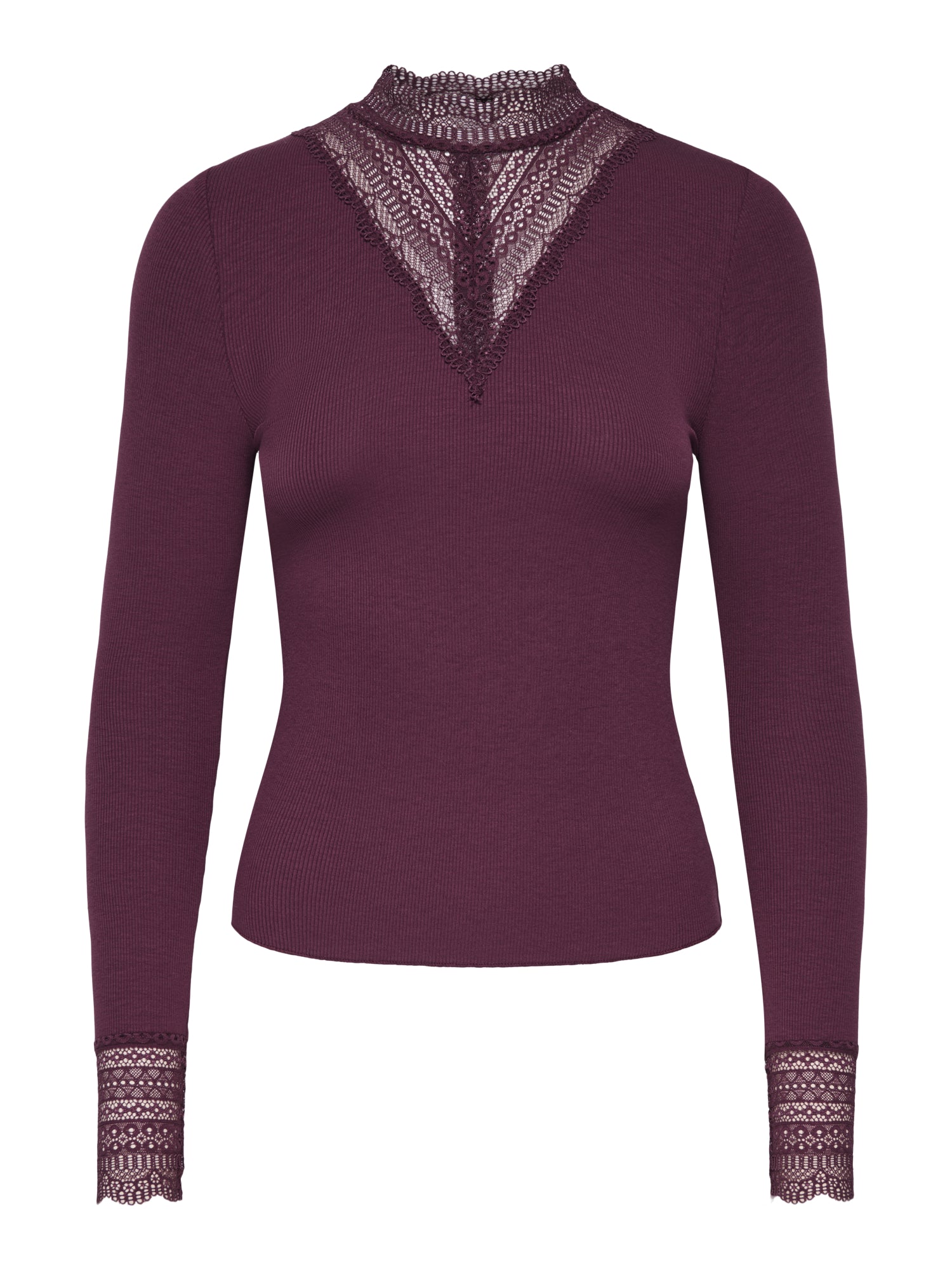 ONLY Langarmshirts  bordeaux