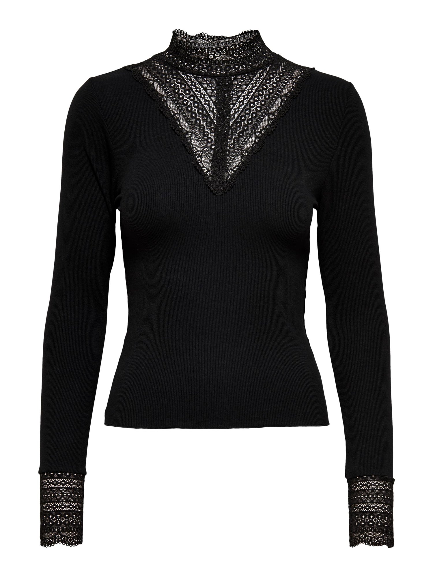 ONLY Langarmshirts  schwarz