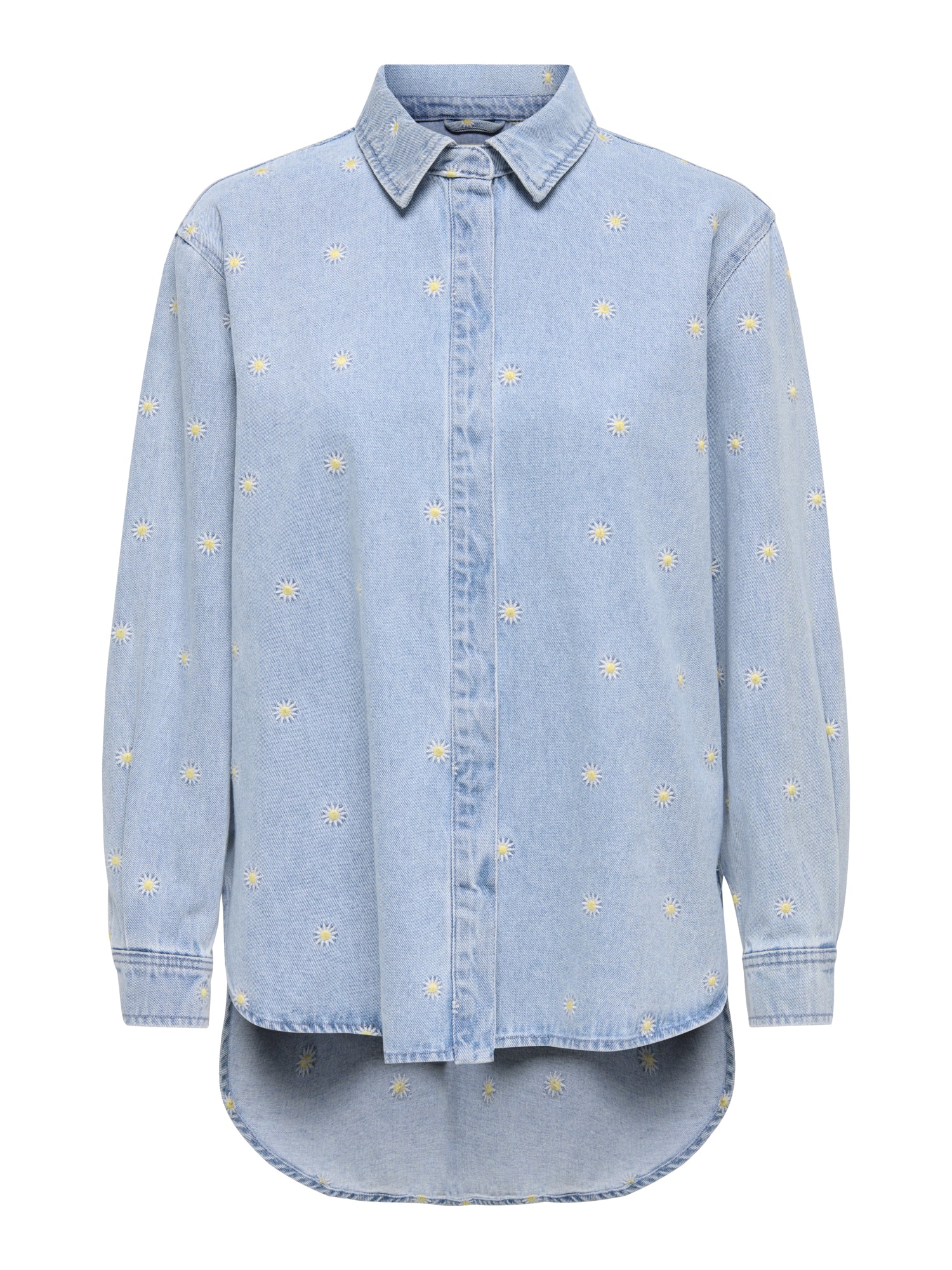 ONLY Hemdblusen  hellblau